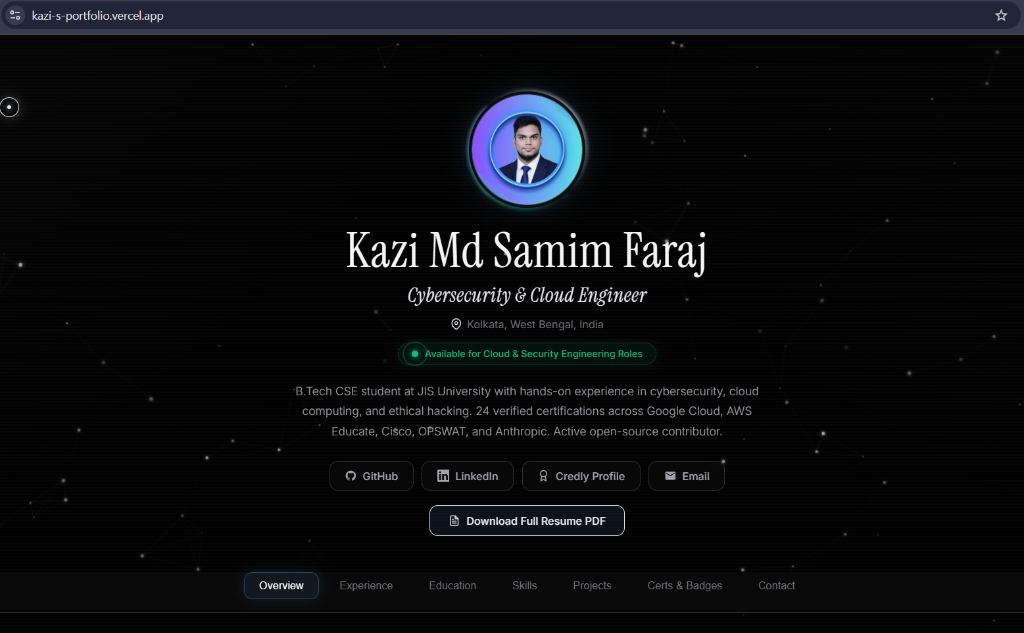 Kazi's Portfolio